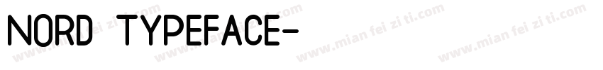 NORD TYPEFACE字体转换